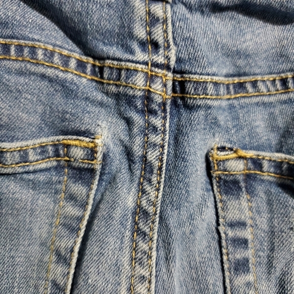 Tommy Hilfiger Blue Distressed Straight Leg Jeans Boys Size 10 - Picture 9 of 10